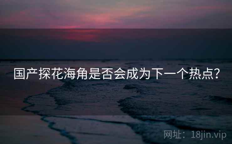 国产探花海角是否会成为下一个热点？